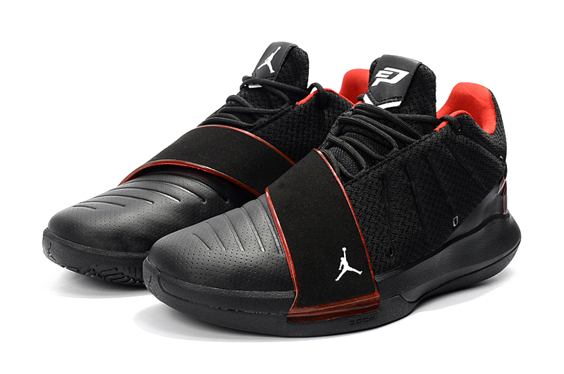 Men Jordan CP3 11 Black Red Shoes
